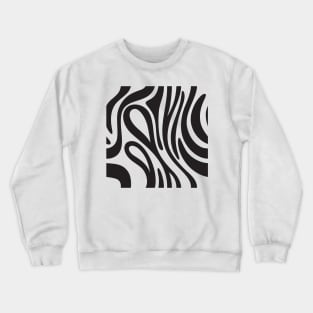 ZEBRA PRINT Crewneck Sweatshirt